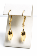 Gold BlueBell Crystal CZ Earrings | Gold Filled Drops