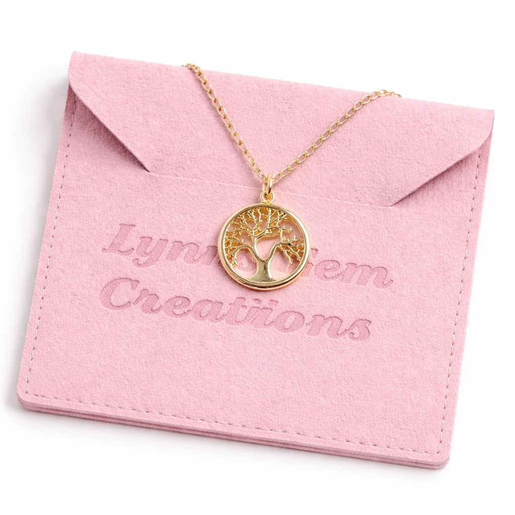 Tree of Life Gold Necklace | Tree Jewellery | Gold Filled Pendant