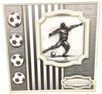 Luxury Handmade Birthday Card for Him | Football Lovers Card