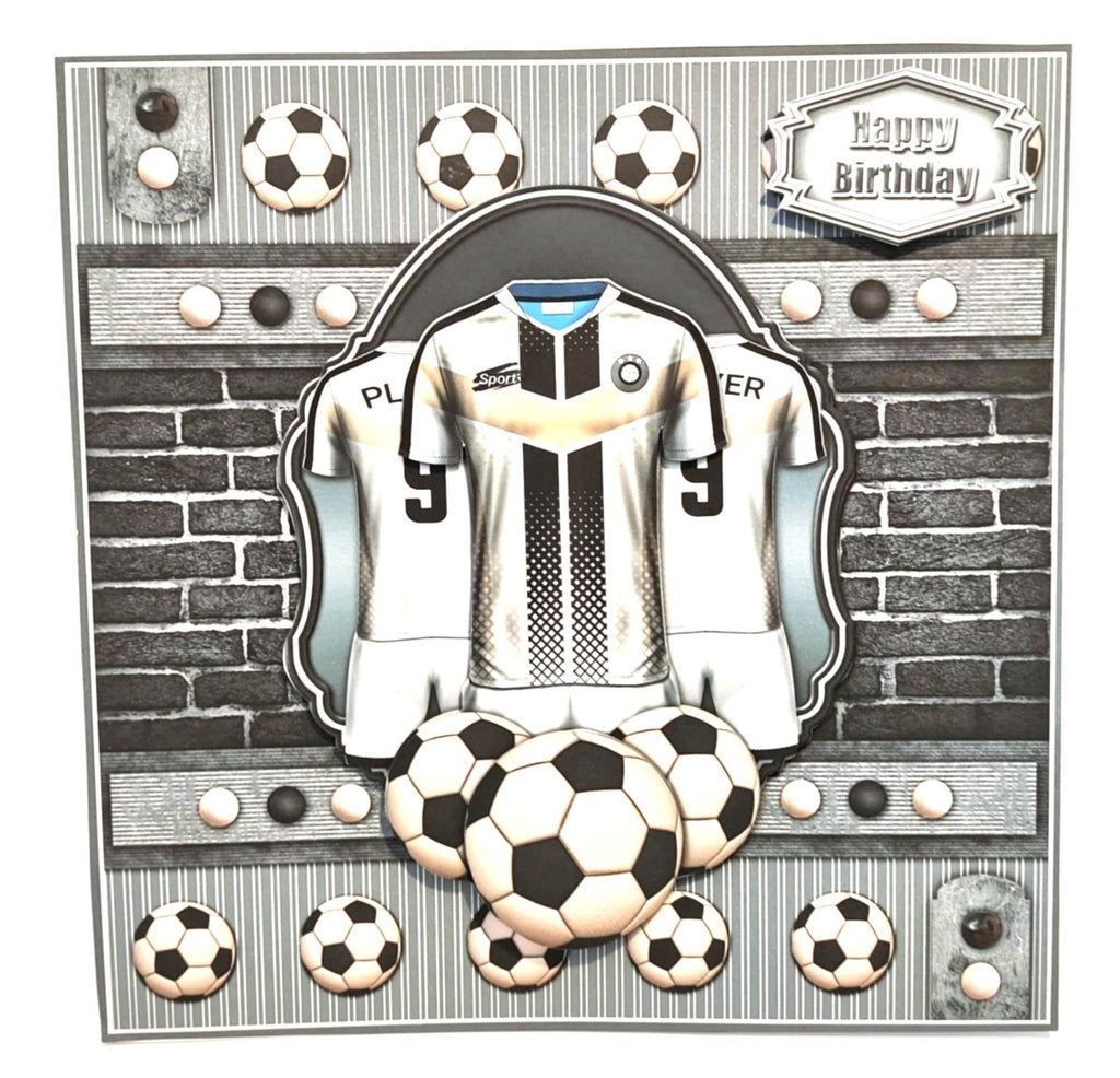 Luxury Handmade Birthday Card for Him | Football Lovers  | Have a Ball