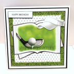 Luxury Handmade Birthday Card for Him | Golf Lovers