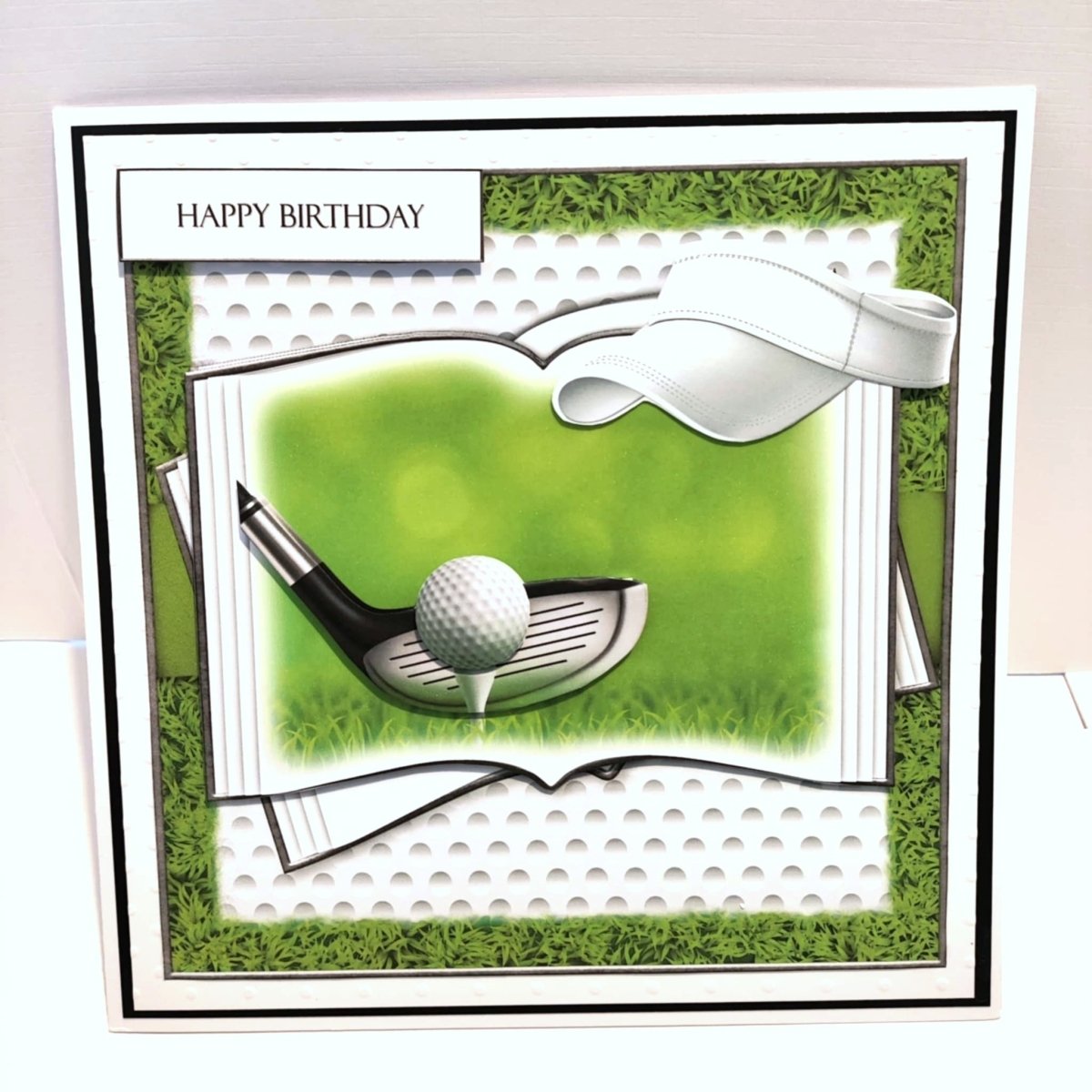 Luxury Handmade Birthday Card for Him | Golf Lovers