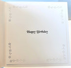 Luxury Handmade Rose with Lantern Birthday Card | Beautiful 3D Flower Card for Her | Various colours