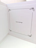 Luxury Handmade Santa with Cat Christmas Card | Have a Puurfect Christmas