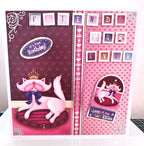 Luxury Handmade Birthday Card For Friend | Friends Furever | 3D Cat Greeting Card