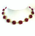 Beautiful Cottagecore Style Rose Jewellery Set | Fairycore Coquette Elegance