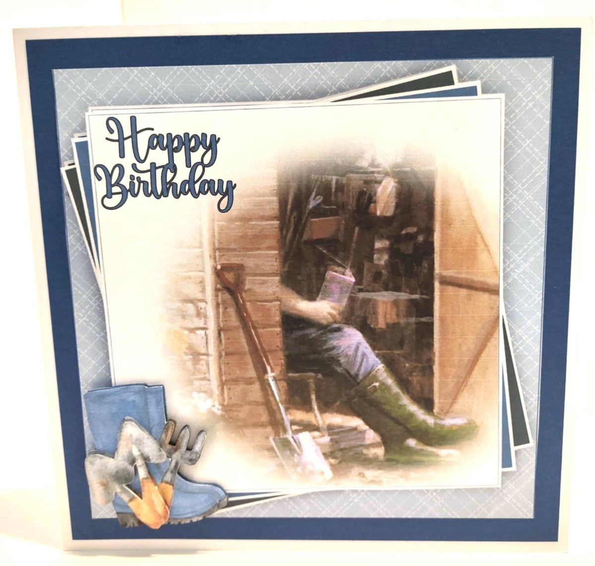 Luxury Handmade Birthday Card  for Him | I'm in the Shed | DIY Lover