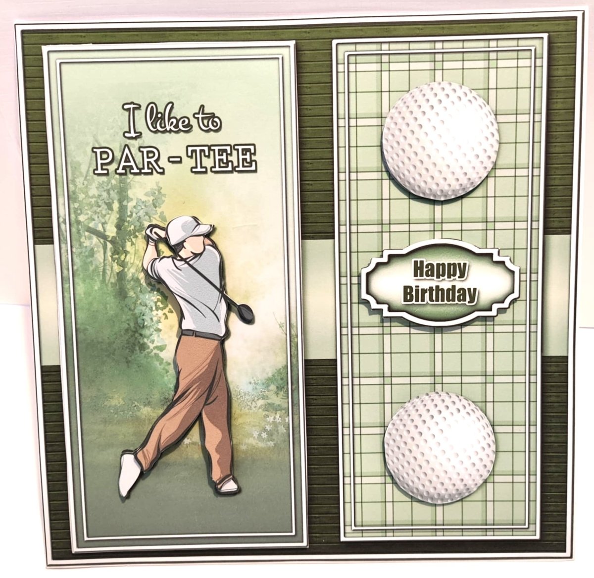 Luxury Handmade Birthday Card for Him | I Like to Par-Tee| Music Lovers