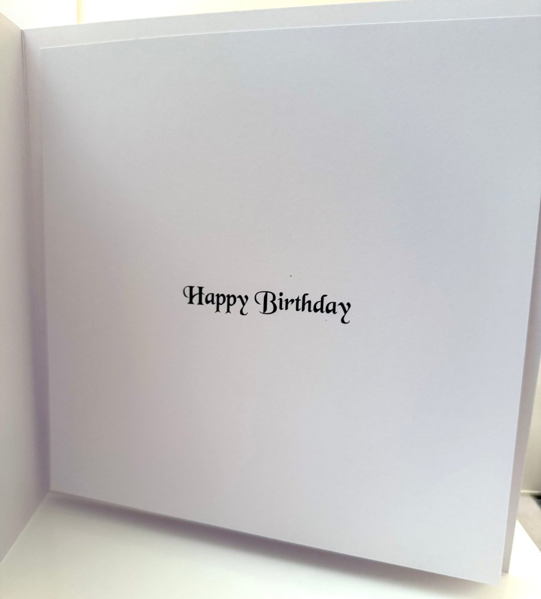 Luxury Handmade Birthday Card for Husband | Black and White Stylish Man in the City