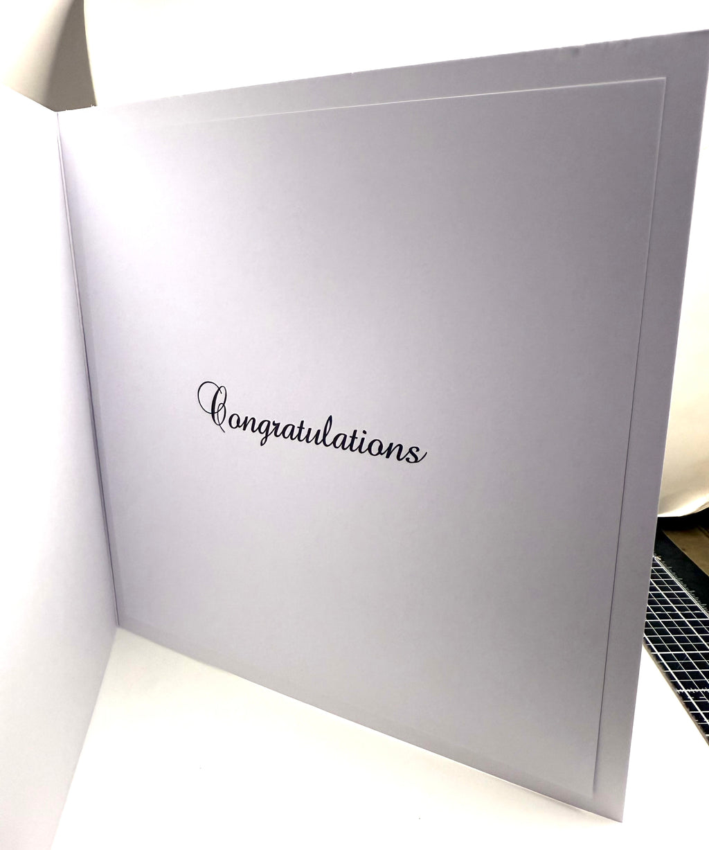 Luxury Handmade Engagement/Wedding Card | Fantastic to Hear Your News 