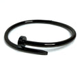 Black Plated Nail Bangle