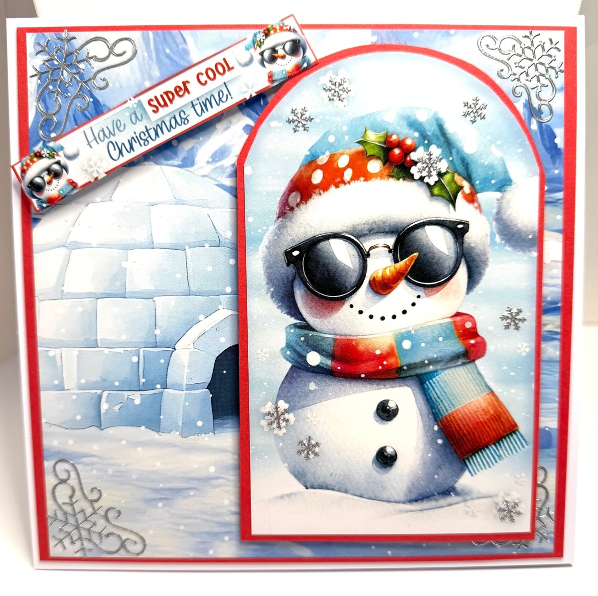 Luxury Handmade Christmas Cards | Cute 3d Animals