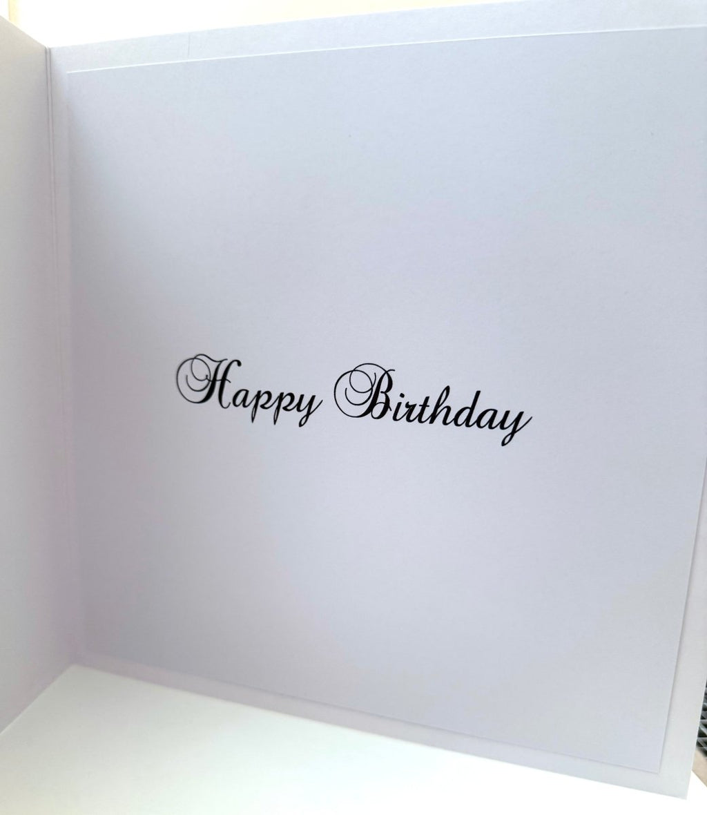 Luxury Handmade Birthday Card for Him | Modern City Guy