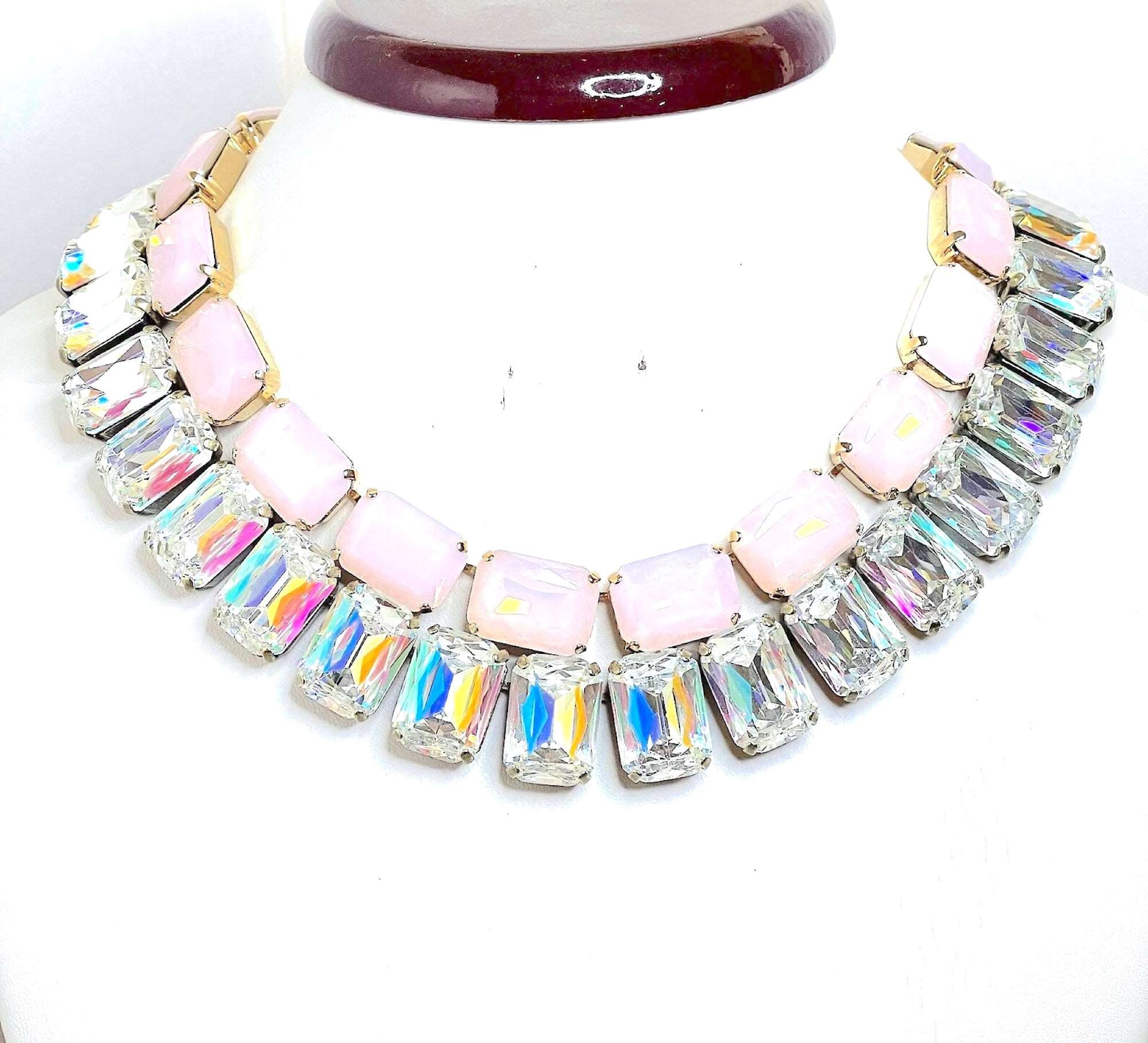 Opal statement sale necklace