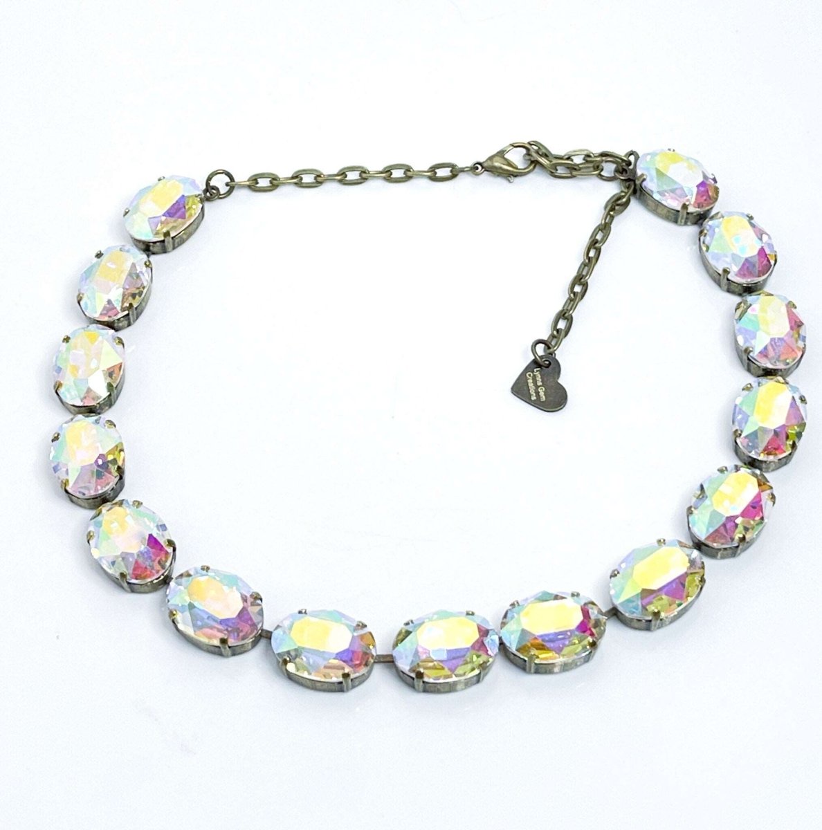 Clear Georgian Collet Necklaces | Crystal Chokers | Anna Wintour Style