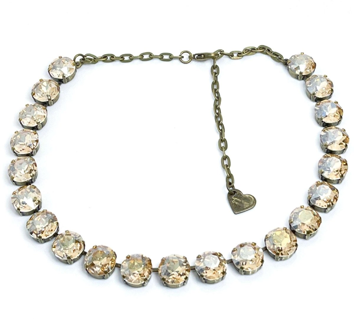 Clear Georgian Collet Necklaces | Crystal Chokers | Anna Wintour Style