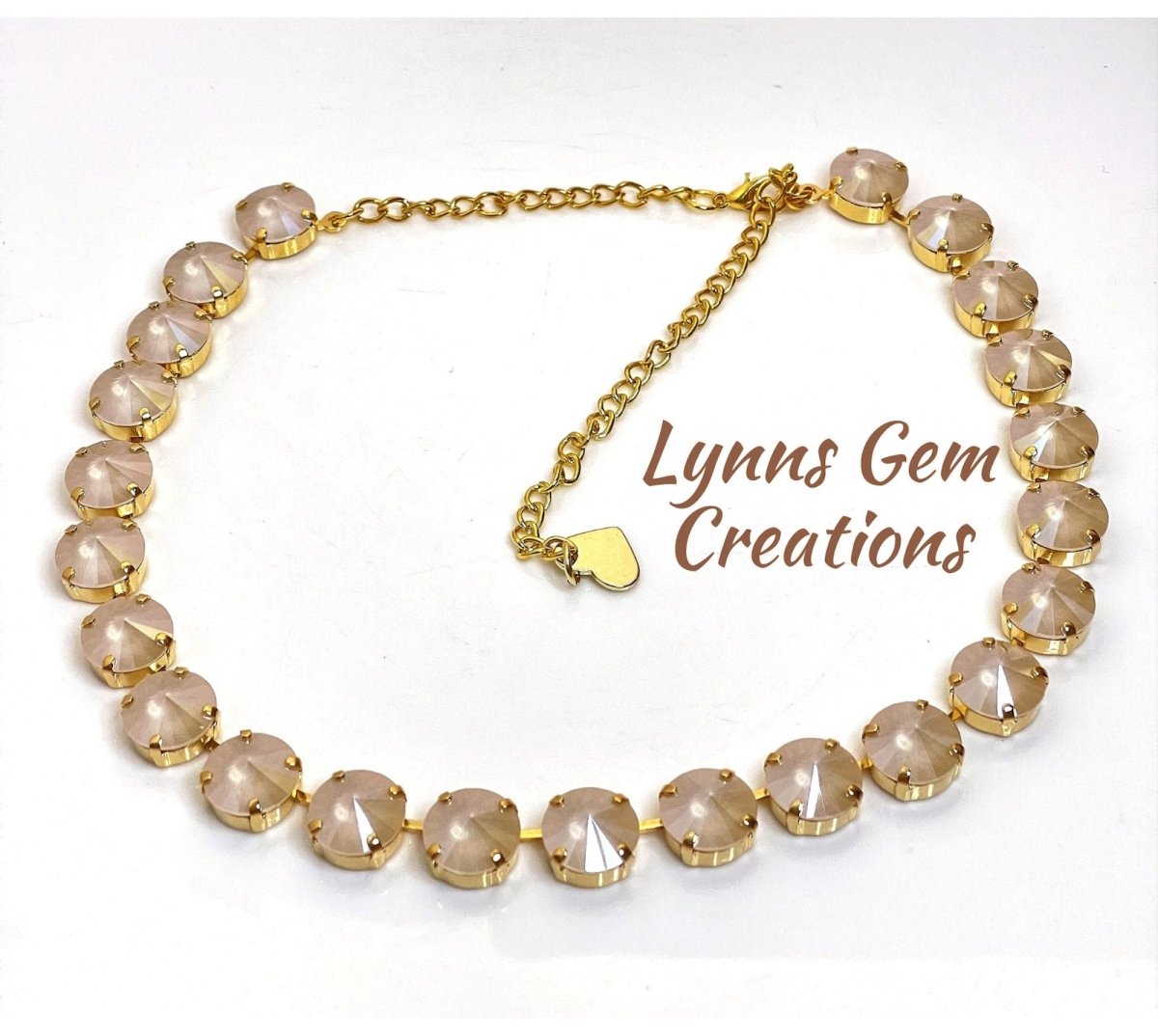 Red Cream Austrian Crystal Necklaces | Georgian Anna Wintour Style Chokers