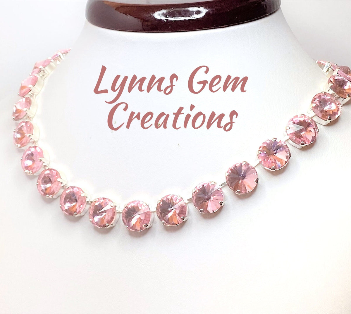 Anna Wintour Style Necklaces, Sapphire Crystal Necklace, Red Georgian Collet, Statement Rhinestone Choker, Riviere Necklace