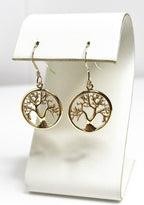 Gold Tree of Life Earrings | Gold Filled Dangles