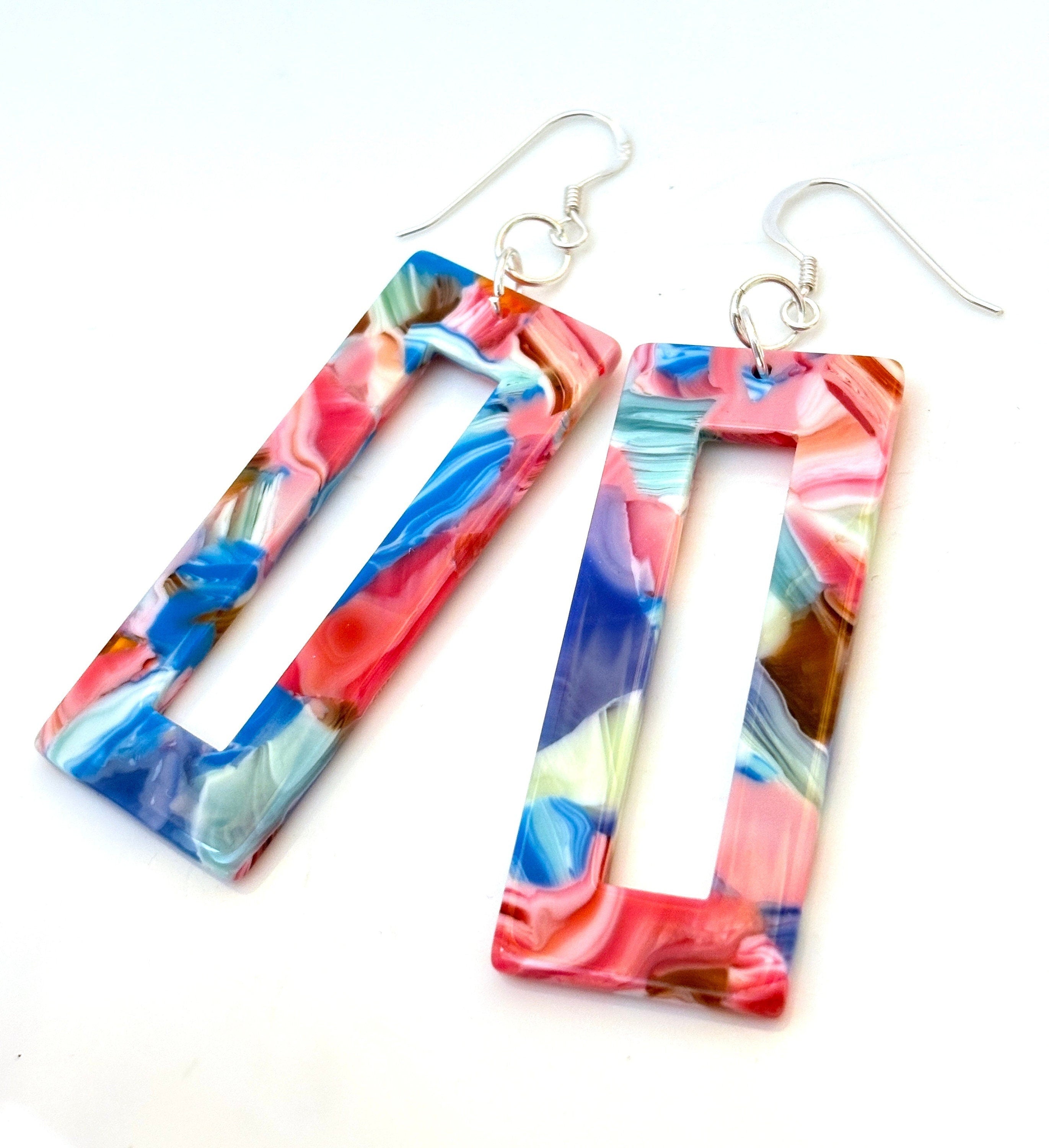 Tortoise Shell Multicolour Earrings