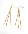 Gold Multi-Chain Tassel Earrings | 14kt Gold Filled Dangles