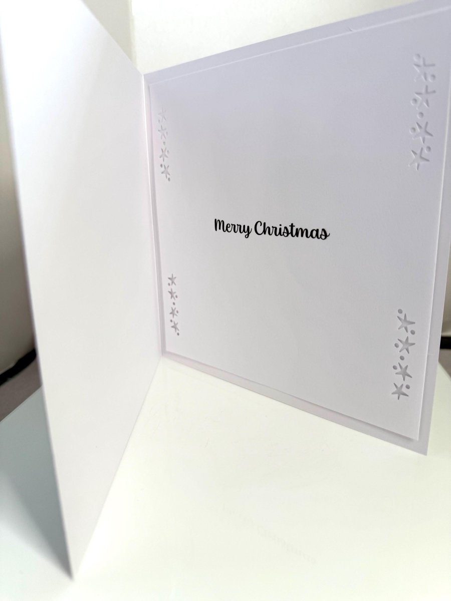 Handmade 3d Christmas Card | Fun Penguin in Scarf