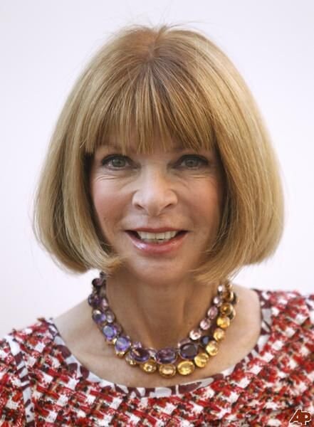 Anna Wintour Styles Necklaces