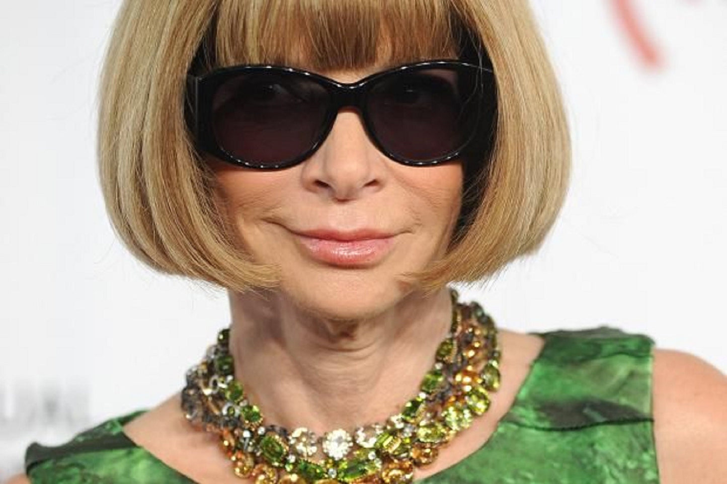 Anna Wintour Necklace, Peridot Georgian Collet, Green Rhinestone Choker, Riviere Necklace, Statement Necklace, Layering Chokers