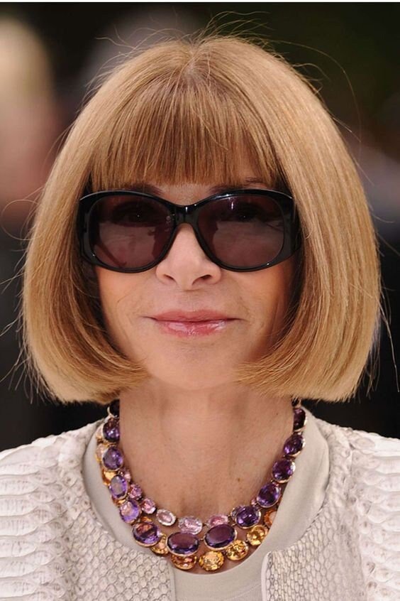 Anna Wintour Dark Pink Stone Necklace Violet Georgian Collet