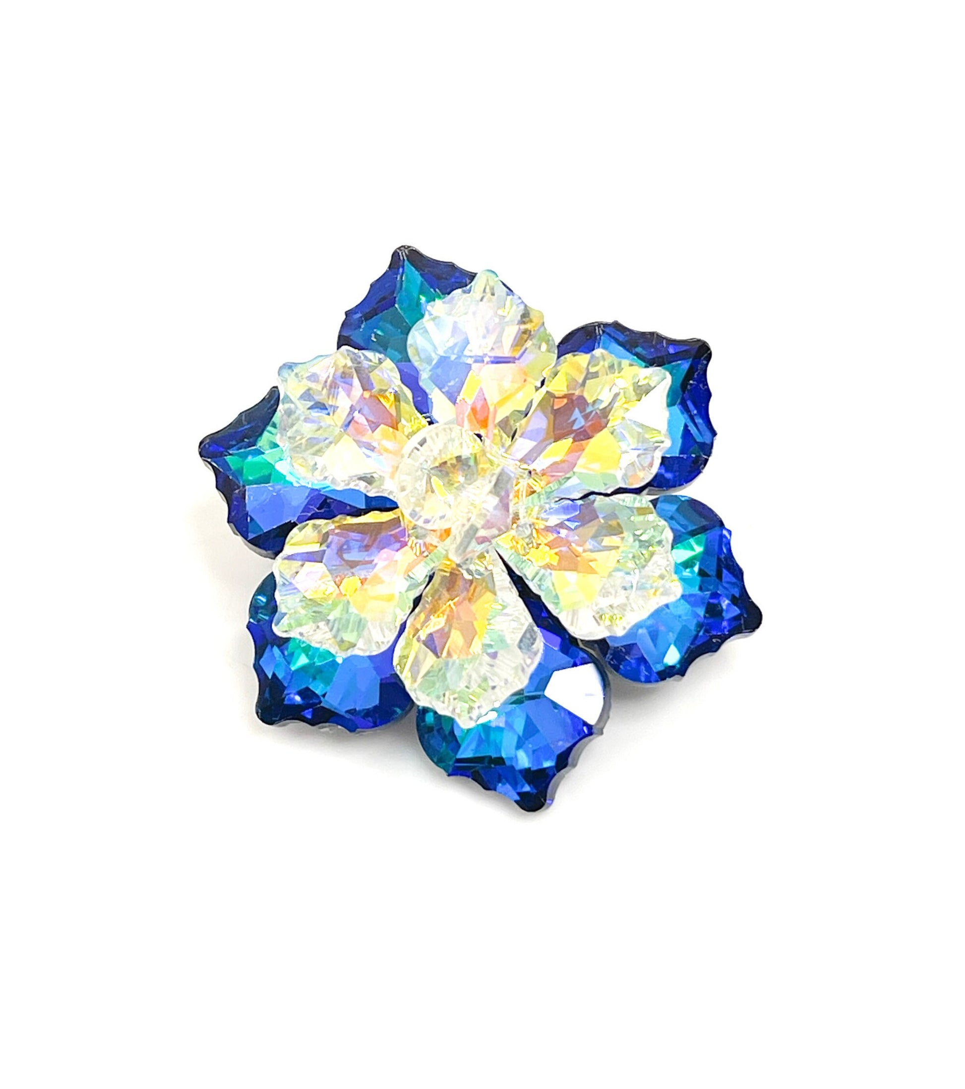 Sparkly Crystal Flower Brooch, Crystal Daisy Pin, Statement Brooch, Very Sparkly Jacket Pin, Brooches For Women