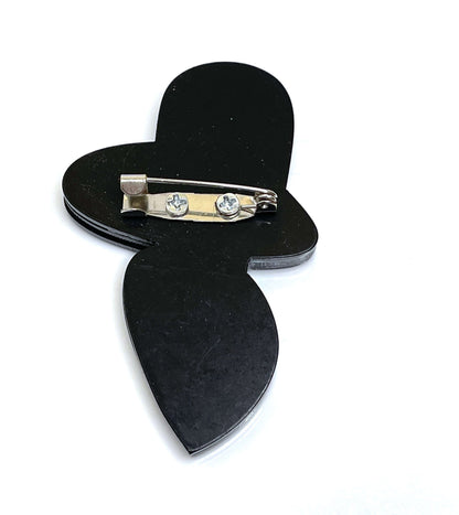 Classy Lady Brooch | Paris Style Fashion with Cloche Hat