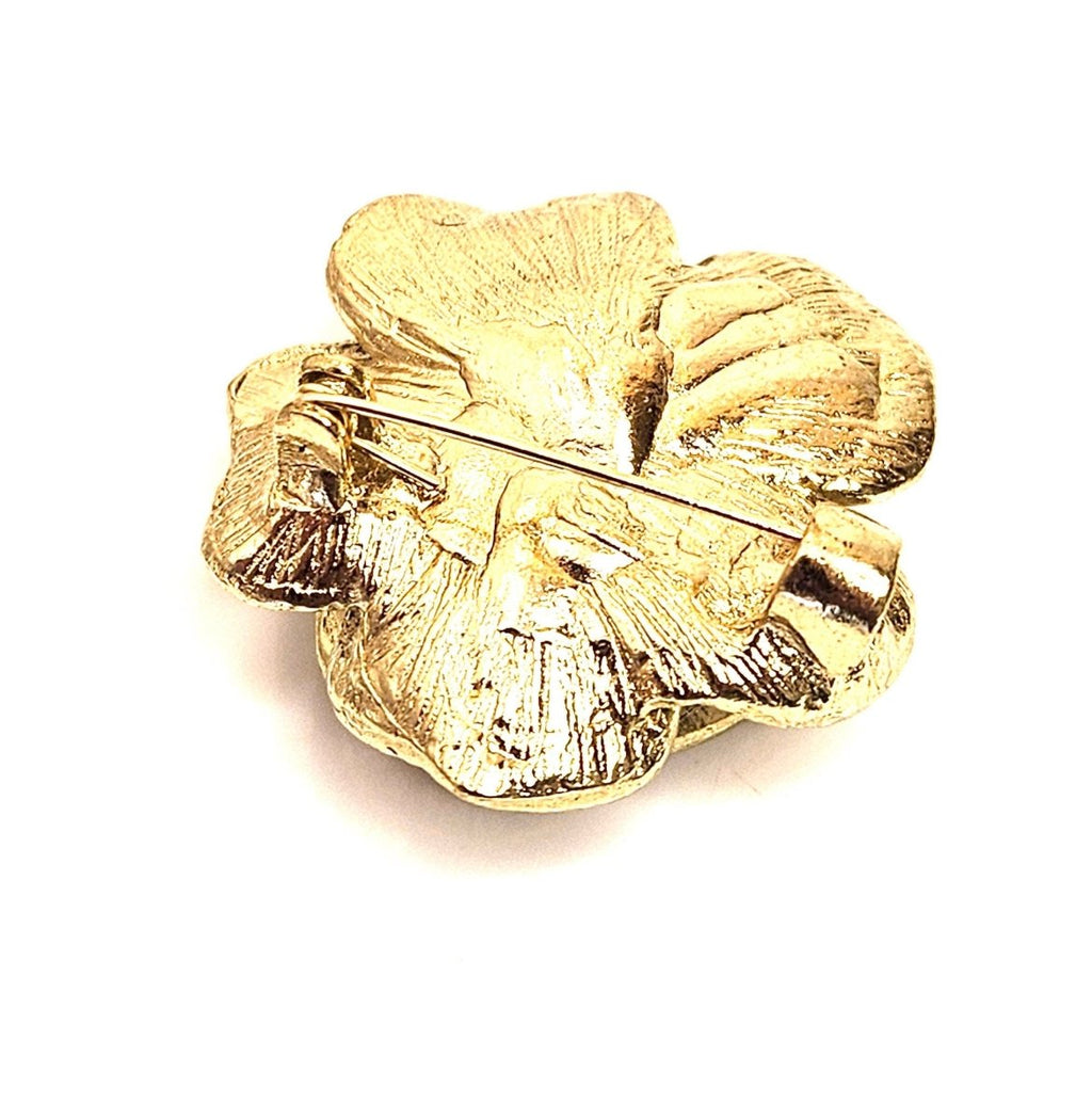 Sparkly Crystal Pearl Black Camelia Brooch, Crystal Flower Pin, Statement Brooch, Very Sparkly Jacket Pin, Brooches For Women